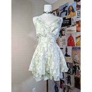 Floral Bohemian Romper